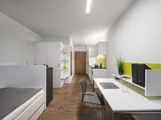 Studentenwohnheim-Einzelapartment 522, nähe Bahnhof (540€ Gesamt)