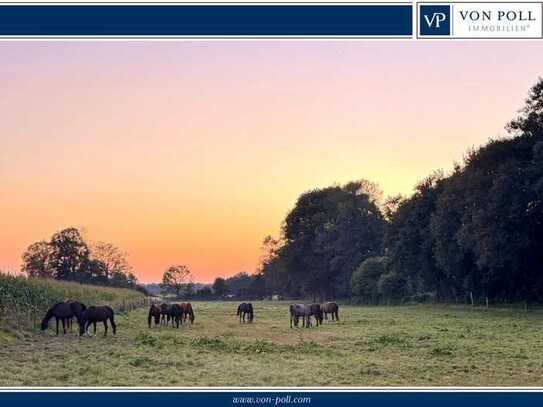 Reitanlage im Münsterland: Perfekte Kombination aus ländlicher Idylle, Stadtnähe, prof. Ausstattung