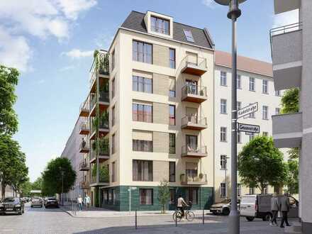 KfW-40 mit QNG: 5-Zimmer-Wohnung mit 2 Balkonen und großzügiger Wohnküche im Holzhybridneubau