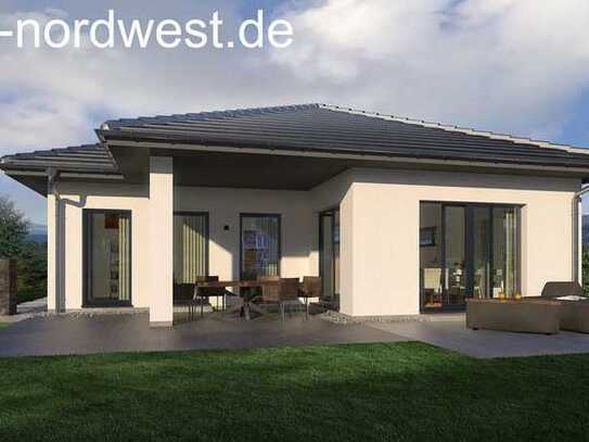 Klassisch / Praktisch / Bungalow - Barrierefreies Wohnen auf ca. 118 m² inkl. überdachter Terrasse