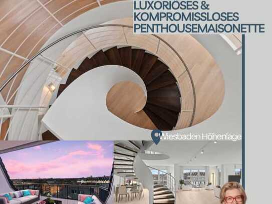 Höhenlage Innenstadt - luxuriöses & kompromissloses Penthousemaisonette