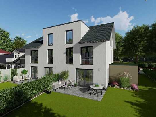 Neubau Doppelhaushälften in schöner Lage, flexible Grundrisse; Umplanung zum Mehrgenerationenhaus