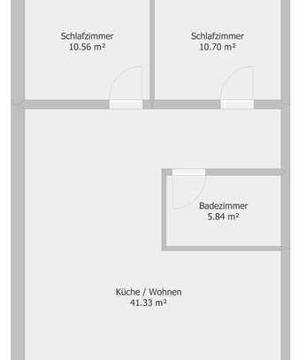 Erstbezug mit Balkon: Exklusive 3-Zimmer-Wohnung