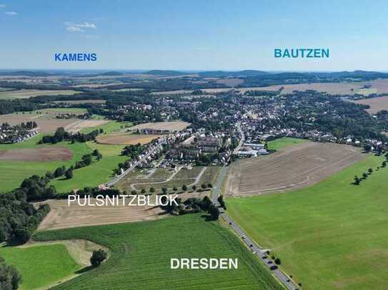 ERSCHLOSSENE, VERMESSENE, PROVISIONS- & BAUTRÄGERFREIE Grundstücke in Pulsnitz direkt vom Eigentümer