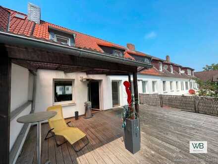 Lichtdurchflutete Wohnung mit Dachterrasse zur Miete in Wolfsburg