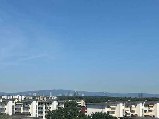 Renov.bedürftige Penthousewohnung mit Skyline-Blick