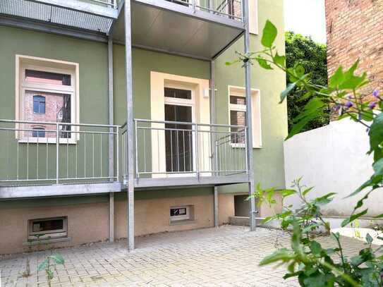 Moderne 2-Raumwohnung mit tollem Bad, Balkon und Fußbodenheizung