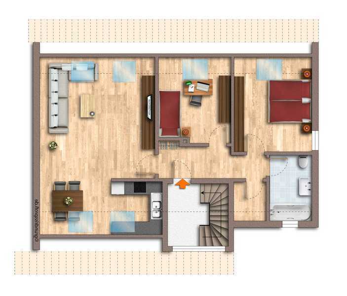                                                               Hier wird gerade f&uuml;r Sie ausgebaut! Traumhafte Dachgeschosswohnung!                                                       in Giebelstadt (Würzburg)