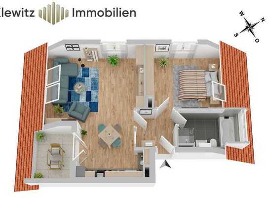 Neuwertige Dachterrassen-Traumwohnung