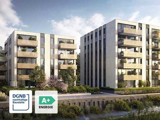 *** Waldstraßenviertel * A+ NEUBAU * 09/24 * 4 Zimmer * Sonnen BALKON * ENERGIEKONZEPT ***