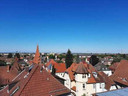 Penthouse- Wohnung mit vier Zimmern