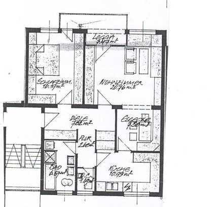 Gut geschnittene 3-Zi-Erdgeschosswohnung in ruhiger Lage von Bad Bevensen, nahe HGZ