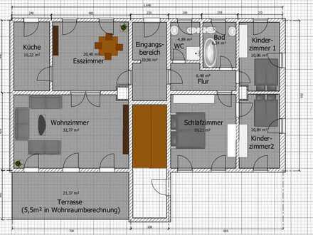 Erstbezug nach Sanierung mit 21m² Terrasse: Tolle 5-Zimmer-Wohnung in Hof
