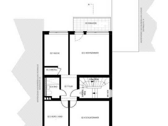 Erstbezug nach Sanierung - 3Zi mit Sonnenbalkon