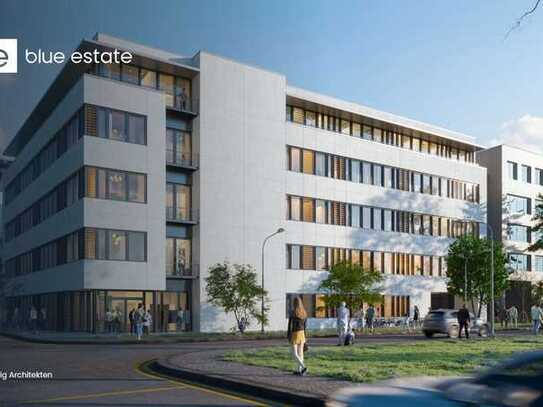 Unbebautes Grundstück mit Baugenehmigung für Bürogebäude