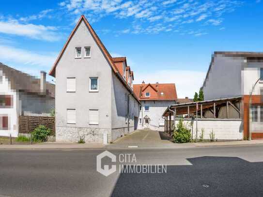 Charmante MFH mit 7 WE, 7 Duplex-Stellplätzen in Frankfurt-Eschersheim - NKM-Jahr: 81.948 €