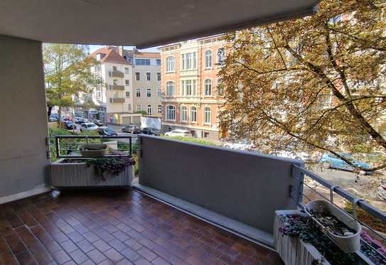 Exklusive 2-Zimmer-Wohnung mit Balkon in Hannover-Oststadt