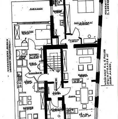 Lichtdurchflutete, modernisierte 3-Zimmerwohnung mit gehobener Innenausstattung in Aachen