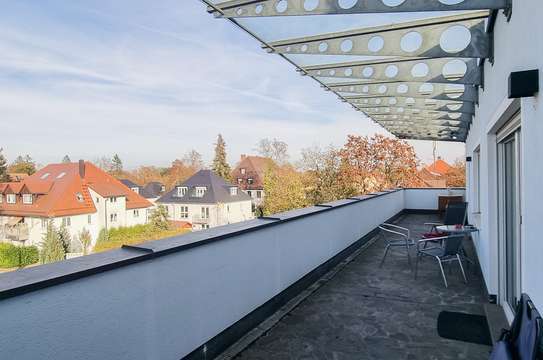 Gemütliche 2-Zimmer-Wohnung mit gr. Dachterrasse in Obermenzing