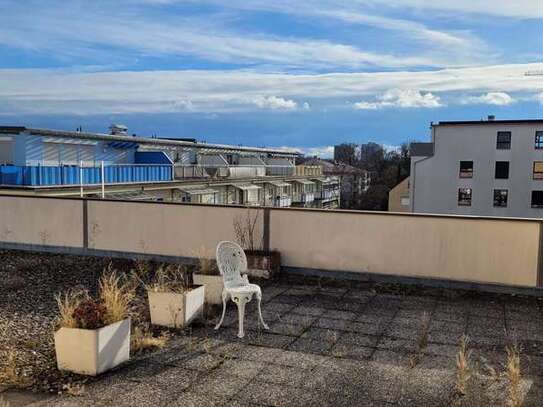 3 Zi WG 79 qm m. 200 qm Dachterrasse, Schwabing im Blick, U-Bahnnähe - Du wählst die Mitbewohner aus