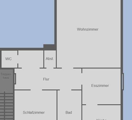 Helle 2,5 Zimmer Wohnung mit Balkon in Rheinberg (25#)