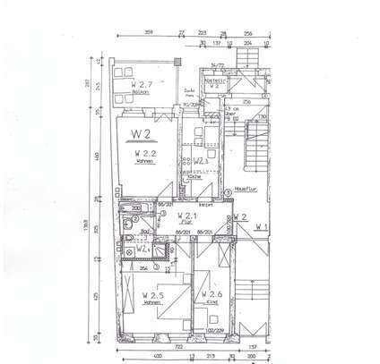 3 Raum Wohnung mit Balkon