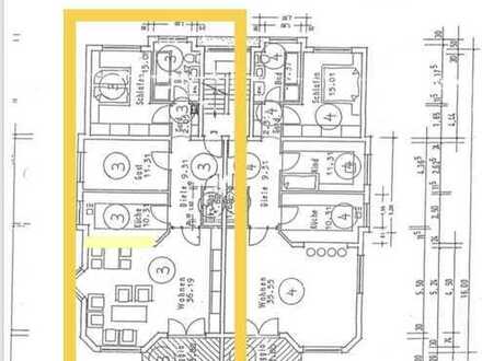 Vollständig renovierte Wohnung mit drei Zimmern sowie Balkon und EBK in Brühl