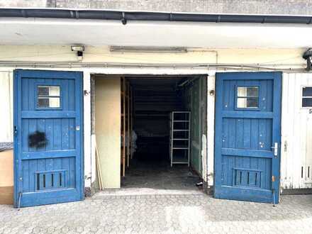 [Düsseldorf-Unterbilk] Große Garage, ideal als Lager oder Hobbywerkstatt nutzbar