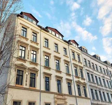 Bei uns haben Sie außen Gründerzeit & Innen Neubau I Einbauküche I Tageslichtbad mit Wanne & Dusche