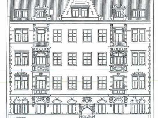 24,22 fache **Zentrum-Süd**152 m² Einheit mit Balkon**Sanierter Altbau**Baujahr 1887-1889