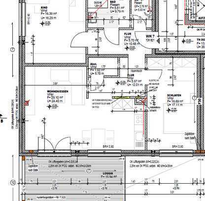 Exklusive 3-Zimmer-Penthouse-Wohnung mit Dachterrasse in Vlotho-Exter