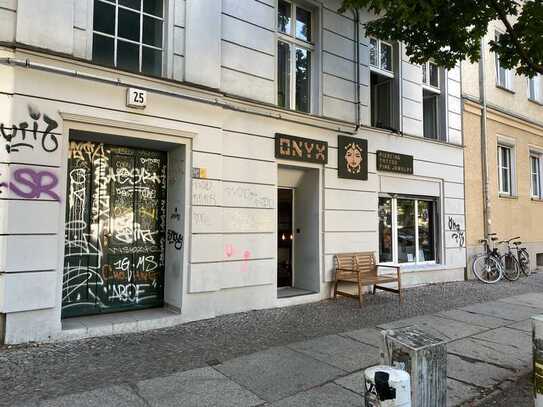 Einzelhandelsfläche Souterrain im Kiez, auch als Büro nutzbar (nahe Boxhagener Str.)