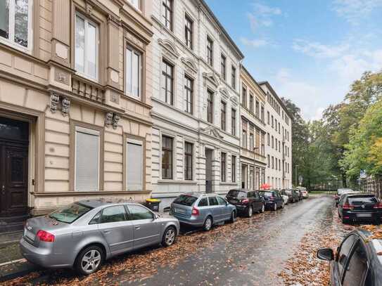 Reserviert - Schöne 3-Zimmer-Erdgeschosswohnung mit Garten in Krefeld-Stadtmitte