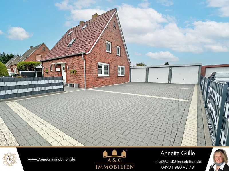 KERNSANIERTES DOMIZIL MIT NEBENGEBÄUDE - WERKSTATT UND 3 GARAGEN