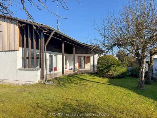 Sittenbach - Sonnenverwöhnter Bungalow mit Einliegerwohnung im Dachgeschoss