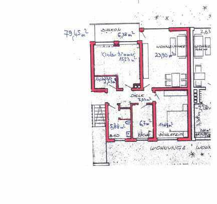 Schöne helle 3-Zimmer-Wohnung mit Balkon in Langenfeld- Immigrath