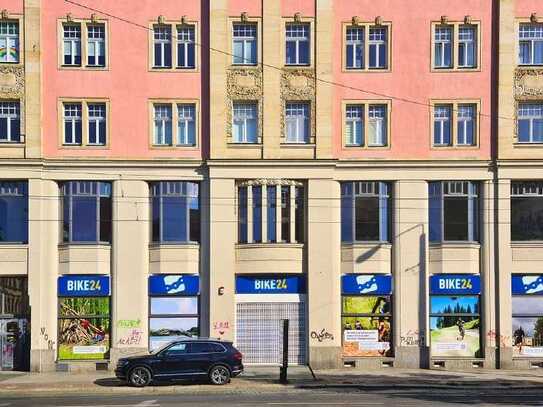 Ladengeschäft in Toplage der Neustadt an stark frequentierter Hauptverkehrstraße.