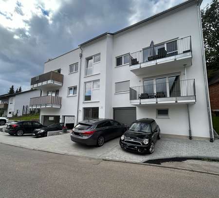 Neubau 3-Zimmer-Wohnung barrierefrei mit Balkon in Feldrandlage