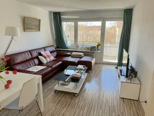 Renovierte 2-Zimmer-Wohnung mit Balkon | renoviert | ca. 49,00 m² | vermietet