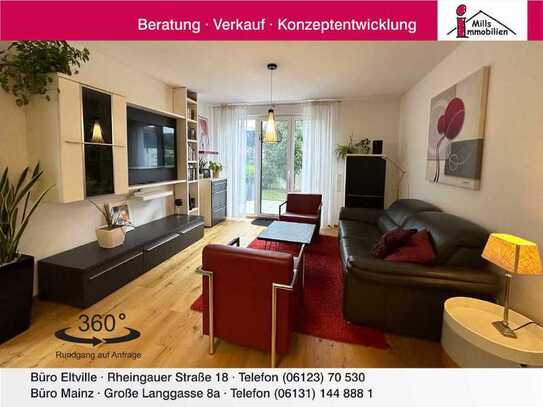 Neuwertige Maisonette-Wohnung mit Terrasse und großem Garten in schöner Lage