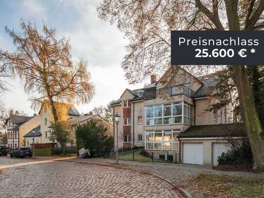 Preisnachlass sichern auf sanierte, bezugsfreie Maisonettewohnung mit Wintergarten in Wannsee