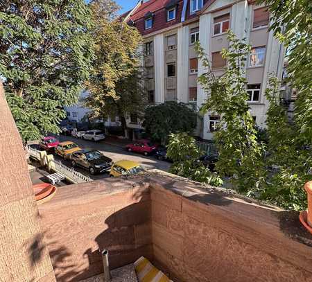 Geschmackvolle 2-Raum-Hochparterre-Wohnung mit gehobener Innenausstattung und 2 Balkonen in Mannheim