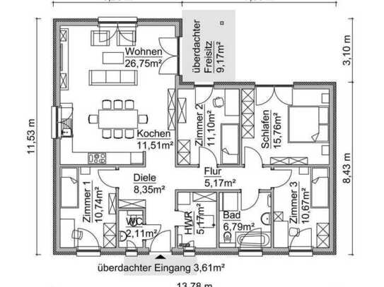 Bungalow für Alt und Jung im schönen Oberwesterwald