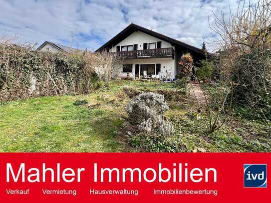 Wohnen am Bensheimer Hemsberg –Einfamilienhaus mit idyllischem Garten und Garage