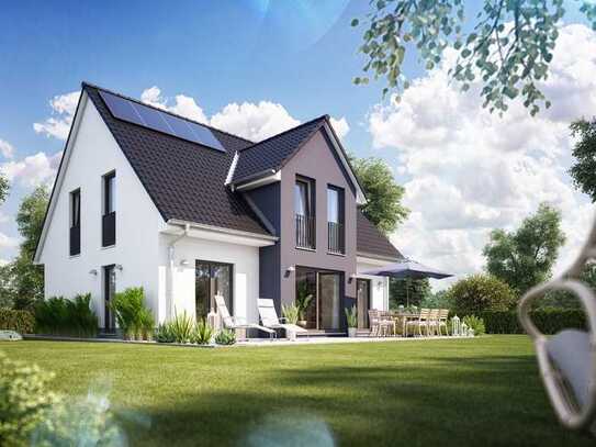 Modernes neu gebautes Landhaus am Waldesrand