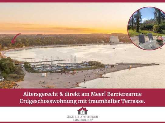 Altersgerecht & direkt am Meer! Barrierearme Erdgeschosswohnung mit traumhafter Terrasse.