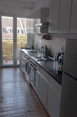 Geschmackvolle 2-Zimmer-Wohnung mit Balkon und Einbauküche in MA-Schwetzinger Vorstadt