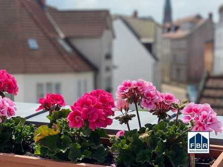 Wohnen über der schönen Schelfstadt mit Dachterrasse und zwei Balkonen