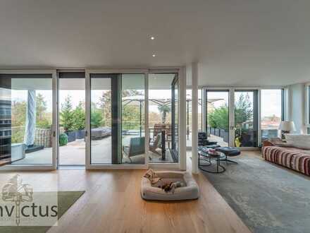 Exklusiv, extravagant u. einzigartig!
4,5 Zimmer mit Blick über Heilbronn,
inkl. großer Terrasse!