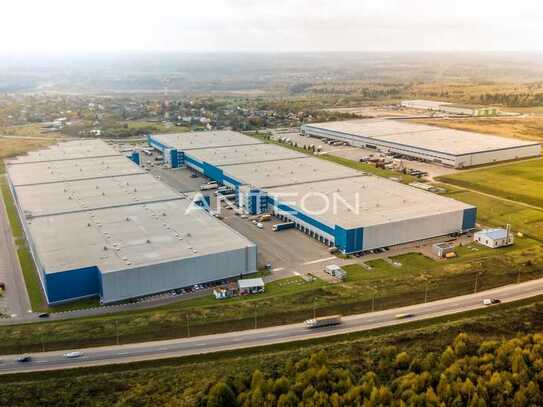Projektierte Neubau-Logistikfläche | 10.000 m² - 100.000 m² | Rampen